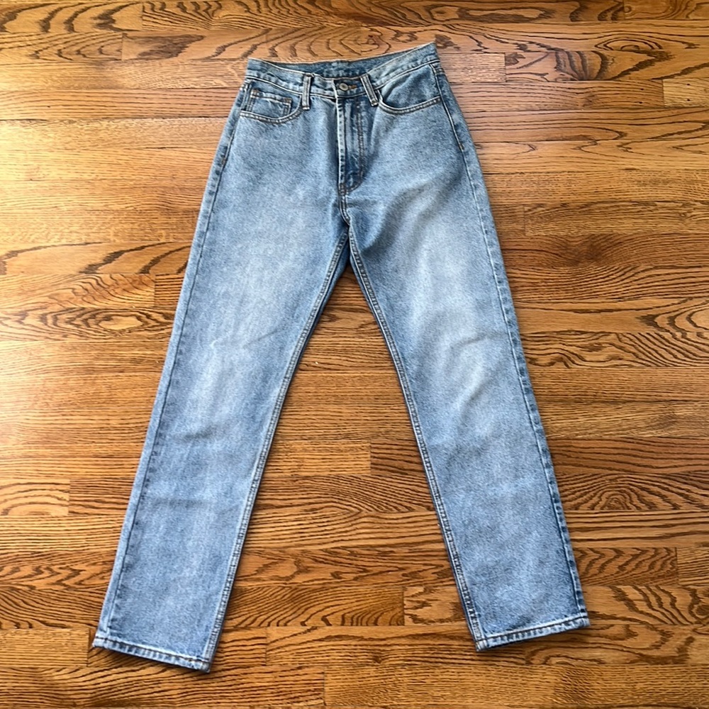 John Galt Straight Leg Medium Wash Jeans